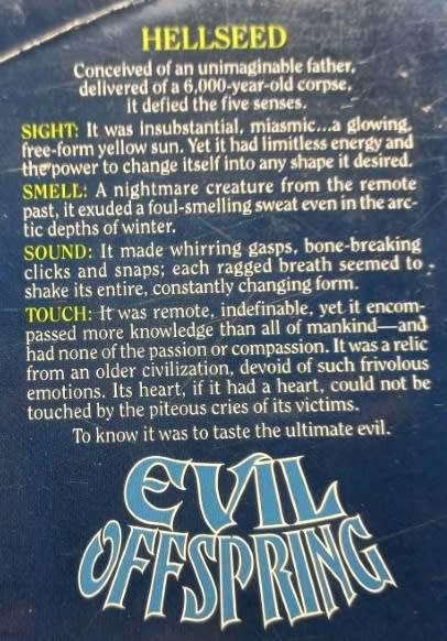Evil Offspring - J. N. Williamson - Softcover - 394 Pages