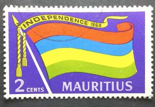 Mauritius 1968 Independence 2c used