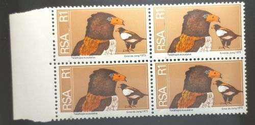 RSA 1974 Flora and Fauna R1.00 Block 4 of  MNH