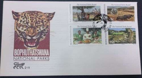 1988 Bophuthatswana National Parks FDC 2.11