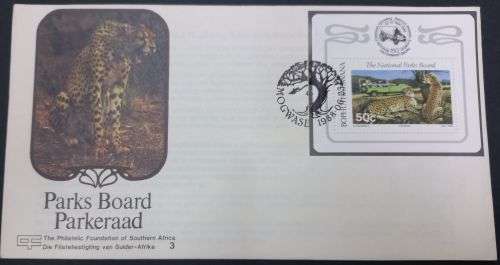 BOPHUTHATSWANA FOUNDATION COVER 1988: PARKS BOARD - MINISHEET