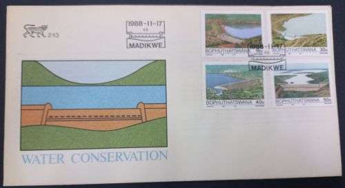 Bophuthatswana - 1988 Dams FDC 2.13