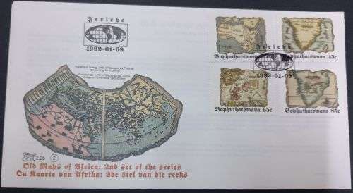 Bophuthatswana - 1992 Old Maps FDC 2.26