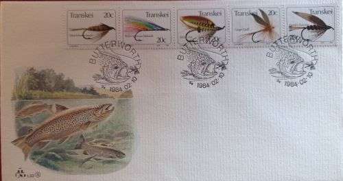 Transkei 1984 FDC 1.33 Fishing Flies (Fifth Series)