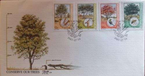 Bophuthatswana 1985 1.34 Conserve our trees