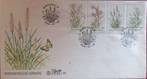Bophuthatswana FDC 1984 1.28 Indigenous Grasses (2nd series)