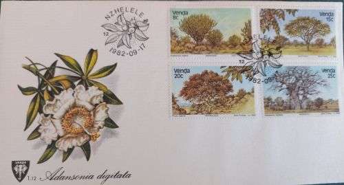 Venda 1982 FDC 1.12 Indigenous Trees