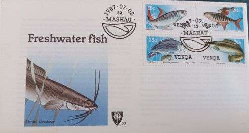 Venda 1987 FDC 2.7 Freshwater Fish