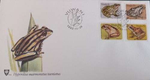 Venda 1982 FDC 1.13 Frogs