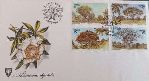 Venda 1982 FDC 1.12 Indigenous Trees