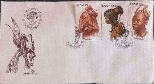 SWA 1982 FDC 39 Traditional Headdresses