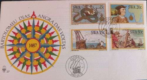 SWA 1982 FDC 37 Bartolomeu Dias