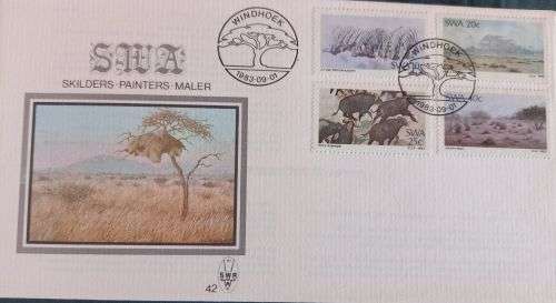 SWA 1983 FDC 42 Painters