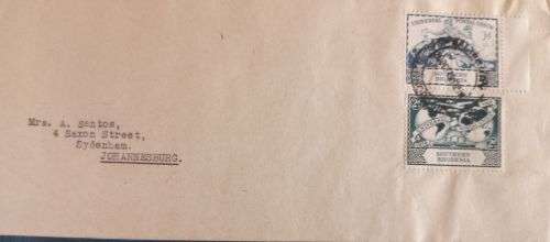 Southern Rhodesia 1949 The 75th Anniversary of Universal Postal Union on envelope