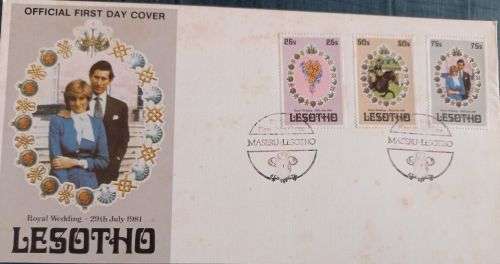Lesotho - 1981 Royal Wedding FDC 1968 Human Rights, W.H.O FDC