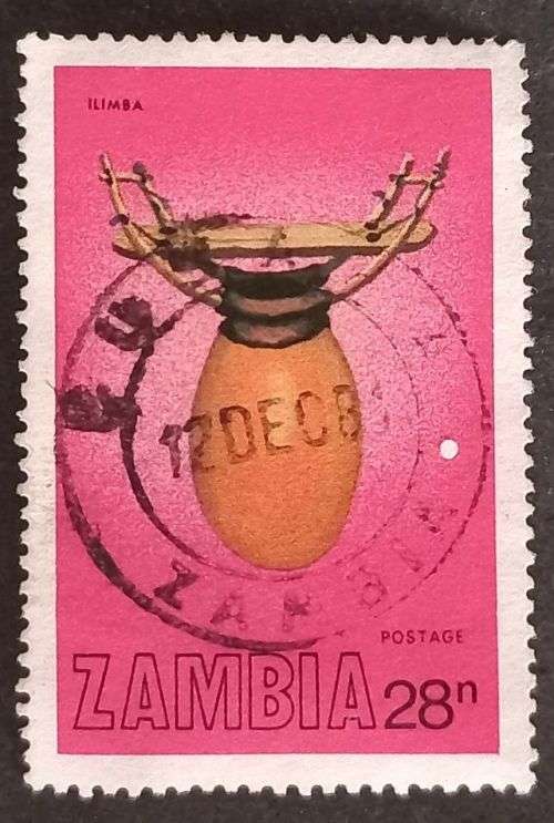 Zambia 1981 Musical Instruments 28n used