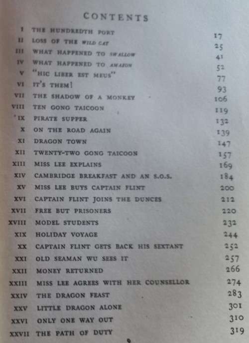 Missee Lee - Arthur Ransome - Hardcover - 335 Pages