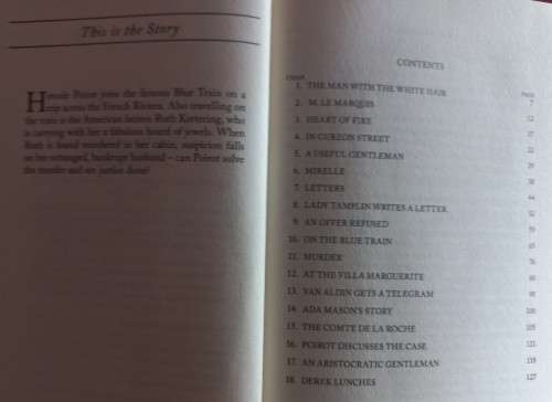 The Mystery of the Blue Train - Agatha Christie - Hardcover - 248 pages