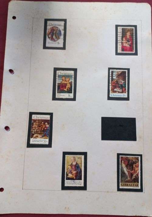 Album Pages Famous Paintings USA used