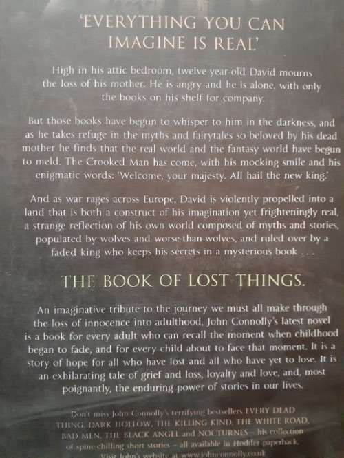 The Book of Lost Things - John Connolly - Softcover - 310 Pages