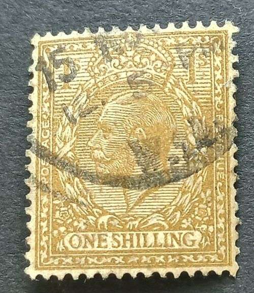 Great Britain 1912 -1913 King George V 1s used