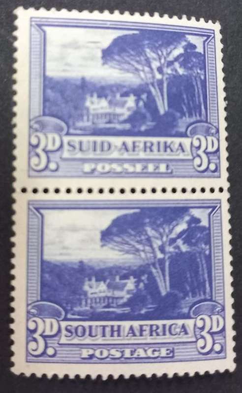 Union of SA 1947 Local Motives 3d Pair MNH