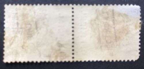Union of SA 1948 Local Motives - Gold Mine 1 1/2d Pair official used