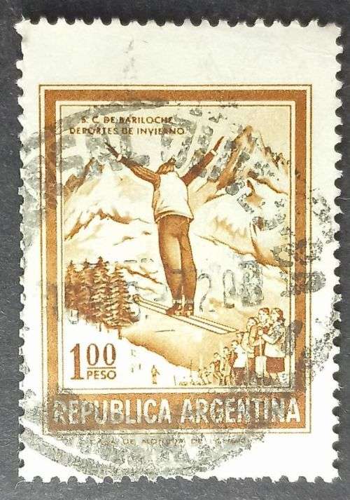 Argentina  1971 -1972 Personalities & Local Motifs 65c used