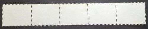 Transkei 1982 Fishing Flies Strip of 5 used
