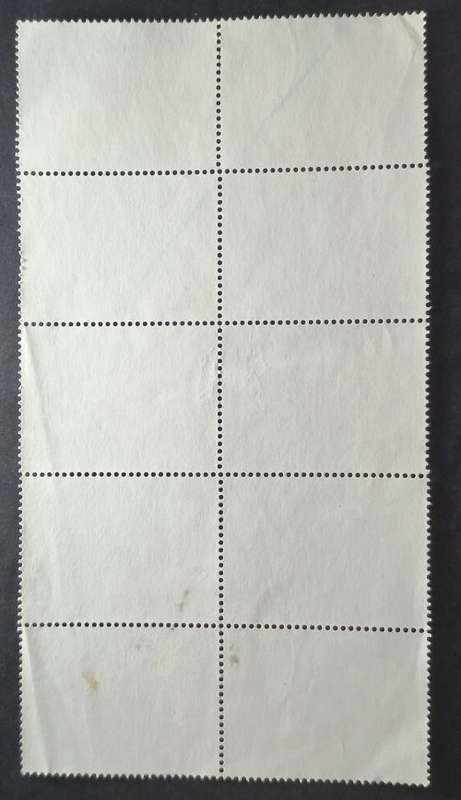 Namibia 1993 Namibia Nature Foundation - Rare and Endangered Species 45c Block of 10 used