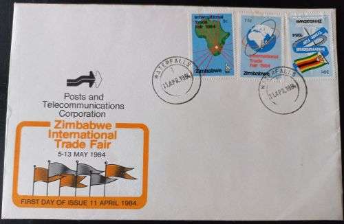 Zimbabwe 1984 International Trade Fair FDC