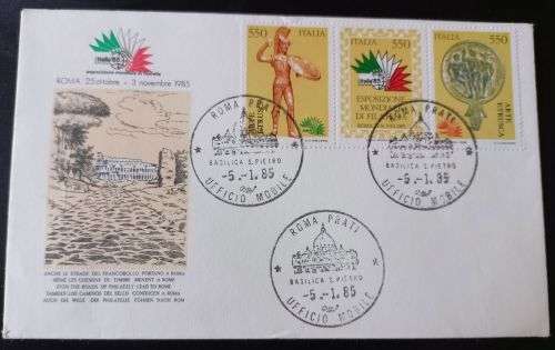 Italy 1985 Roma FDC