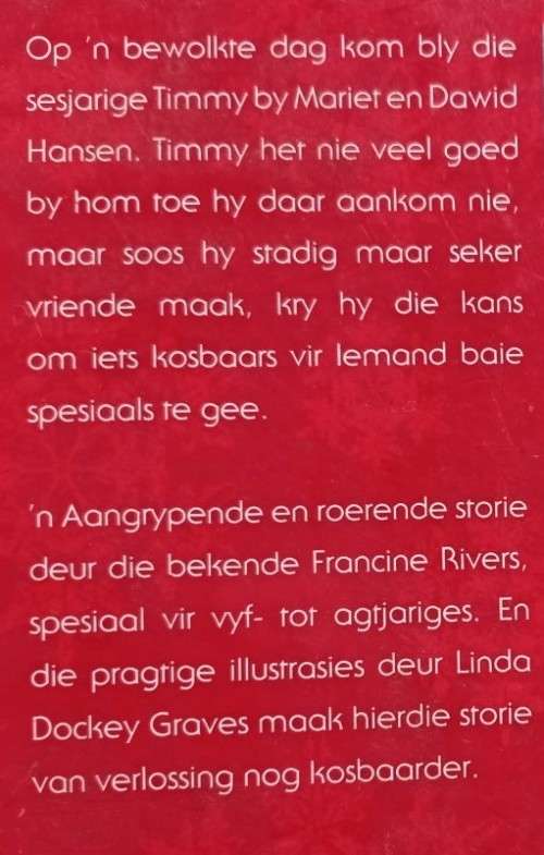 Timmy se Geheim - Francine Rivers - Hardcover - 31 Pages