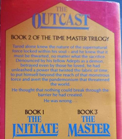The Outcast - Louise Cooper - Book 2 of Time Master Trilogy - Softcover - Science Fiction