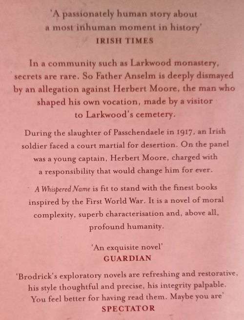 A Whispered Name - William Broderick - Softcover - 346 pages