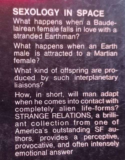 Strange Relations - Philip José Farmer - A rare book - Softcover - Vintage Science Fiction