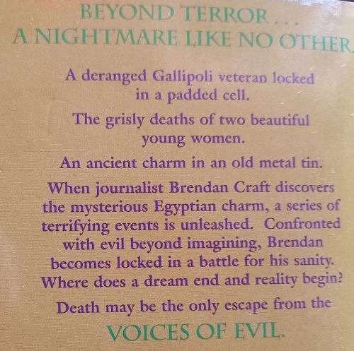 Voices of Evil - G.M. Hague - Softcover - Horror