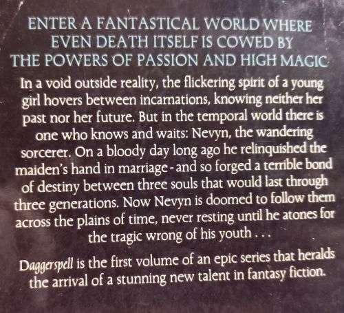 Daggerspell - Katharine Kerr -Vol 1 of Deverry Series - Softcover - Fantasy
