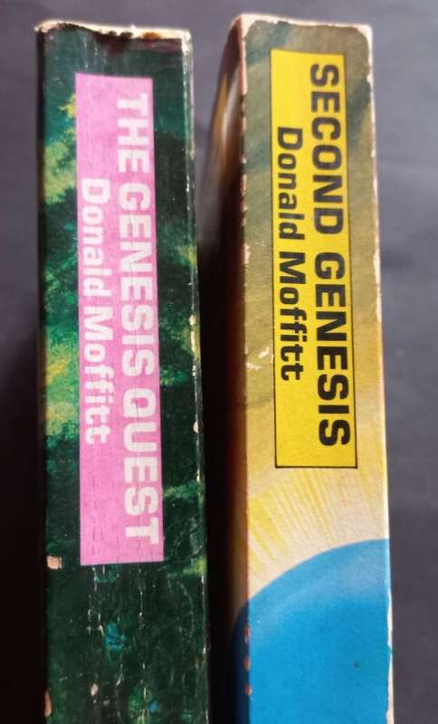 The Genesis Quest & Second Genesis - 2 Books - Donald Moffitt - Softcover - Science Fiction