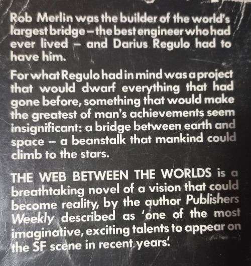 The Web Between the Worlds - Charles Sheffield - Softcover - Vintage Science Fiction