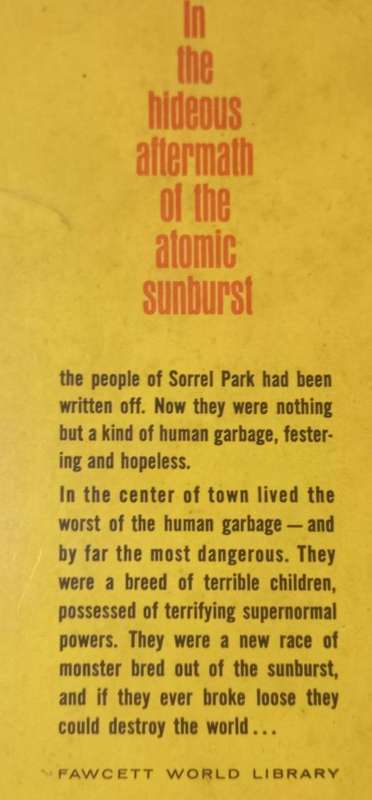 Sunburst - Phyllis Gotlieb - Softcover - Vintage Science Fiction