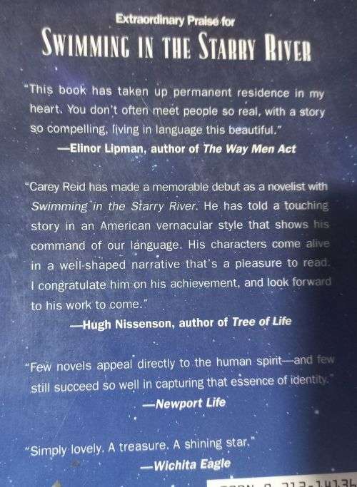 Swimming in the Starry River - P. Carey Reid -  Softcover - 374 pages