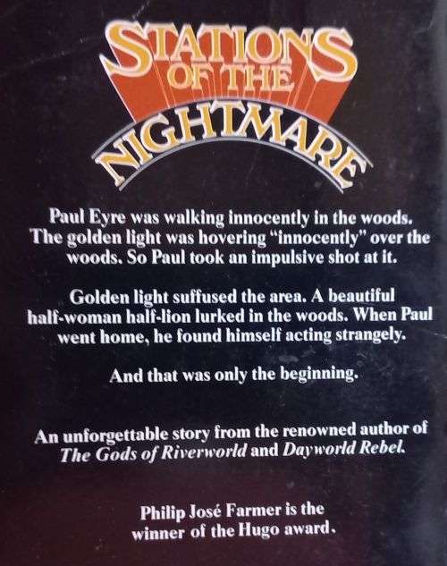 Stations of the Nightmare - Philip José Farmer - Softcover - Science Fiction