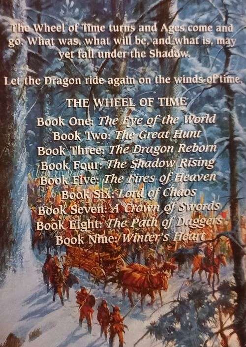 Winter`s Heart - Book 9 of the Wheel of Time - Robert Jordan - Softcover - Fantasy