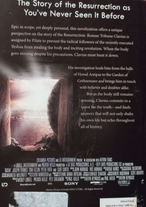 Risen - Based on the Story by Paul Aiello - Angela Hunt - Softcover - 317 Pages