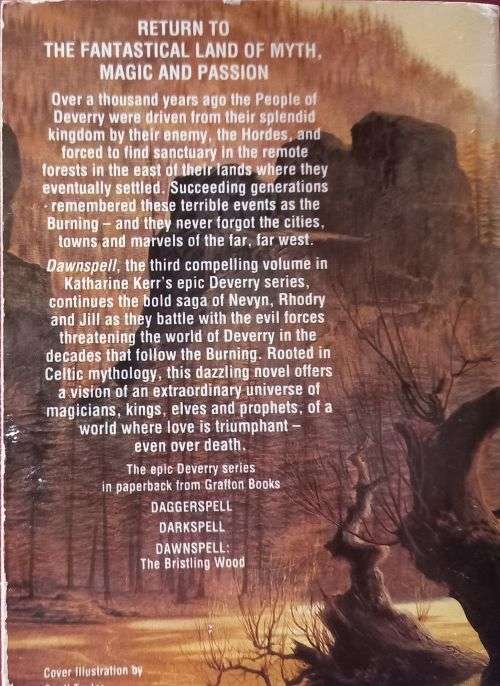 Dawnspell - The Bristling Wood Book 3 of the Deverry Series - Katherine Kerr - Softcover - Fantasy