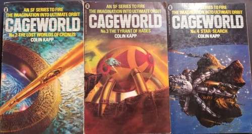 Cageworld Books 2, 3, 4 (3 book set) - Colin Kapp - Softcover - Sci-Fi