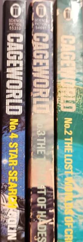 Cageworld Books 2, 3, 4 (3 book set) - Colin Kapp - Softcover - Sci-Fi
