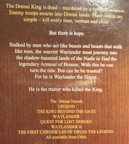Waylander (A Drenai Novel) - David Gemmel - Softcover - Fantasy