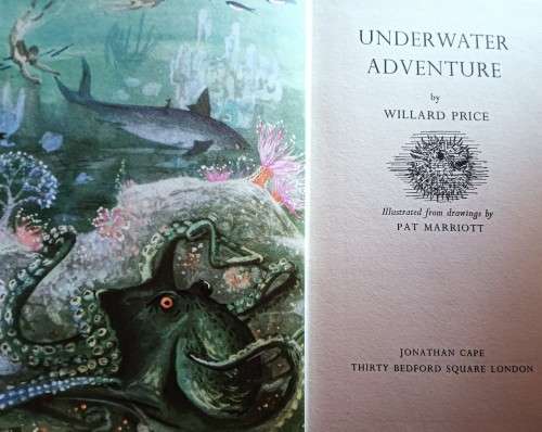Underwater Adventure - Willard Price - Hardcover - 204 Pages